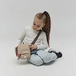 Сумка через плече Yes CBK-1 Miffy Bunny 17х17х8 см бежева (550564) - мініатюра 3