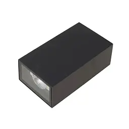 Підсвітка Brille LED фасадна IP65 AL-218/2х5W COB BK