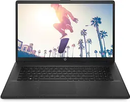 Ноутбук HP 17-cn0018ua 17.3FHD IPS AG/Intel i5-1135G7/8/1000+256F/NVD350-2/W10/Black (4F793EA)