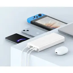 Портативна батарея Xiaomi Mi 20000 mAh 22.5W Fast Charge White (PB2022ZM) - мініатюра 3