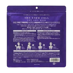 Маска для обличчя Kor Japan The Stem Cell NMN Face Mask 30 шт (4571365222537) - мініатюра 4