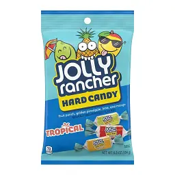 Льодяники JOLLY RANCHER, Assorted Tropical Fruit Flavored Hard Candy 184 g