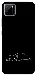 TPU чохол Demsky Lazy cat для Realme C11