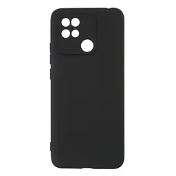 Чехол-накладка для смартфона Xiaomi Redmi 10C, противоударный, силиконовый, термополиуретановый (ТПУ), с защитой камеры и корпуса, черный, защита всего корпуса, ArmorStandart (ARM61304)