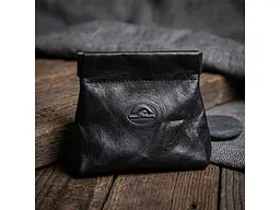 Жіноча монетниця із натуральної шкіри Italico 1615 nero Чорна 10x9 см TONY PEROTTI acs0032552 - мініатюра 4