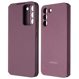 Оригінальний чохол-книжка Samsung Smart Clear View Cover для Galaxy S22 Ultra (S908) Burgundy EF-ZS908CEEGRU duplication - мініатюра 5