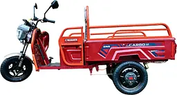 Вантажний електроскутер-самоскид триколісний CROSSER Cargo 12" (1500W 60V, 32Ah) Червоний