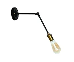 Бра настінне Levistella 752WT1703-1, E27, 60W, чорний, золота деталь, сучасний стиль для дому