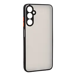 Чехол-накладка для Samsung Galaxy A15 5G (A156)/A15 4G (A155), Frosted Matte, черный, противоударный чехол с защитой всего корпуса, термополиуретан TPU + поликарбонат PC, ArmorStandart (ARM72514)