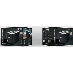 Тостер ECG ST 2768 Timber Black - мініатюра 11