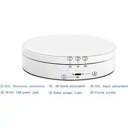 Поворотний стіл Puluz DCA0942W 14см [88760] - мініатюра 4