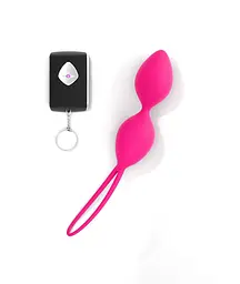 Вагінальні кульки Dorcel Divine Balls, 20.5 см, рожевий - мініатюра 3