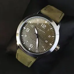 Водостійкий механічний годинник Ochstin Military silver - мініатюра 5