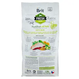 Сухий корм Brit Fresh Duck/Millet Activ Run/Work 12 кг для активних собак малих і середніх порід - мініатюра 3