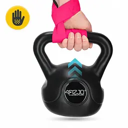 Лямки для станової тяги 4FIZJO Deadlift Straps Pink (P-5905973402293) - мініатюра 8