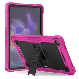 Захисний чохол для планшета Samsung Galaxy Tab A9+ (SM-X210/X216), Rover, рожевий, протиударний, з відкидною підставкою, накладка, TPU+PC, амортизуючі кути, підняті краї для захисту екрану і камери, ArmorStandart (ARM84967) - мініатюра 2