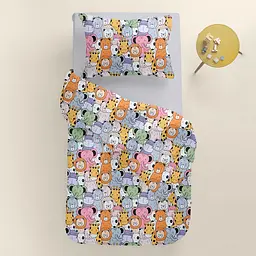 Дитяча постільна білизна в ліжечко SAFARI ANIMALS CS10 COSAS (4822052307731) - мініатюра 2