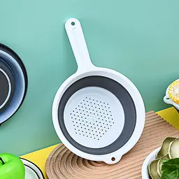 Друшляк складаний MBM My Home KP-79 біло-сірий 1.5 л (KP-79 WHITE/GRAY) - мініатюра 4