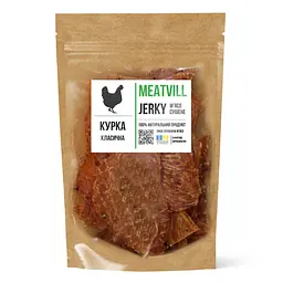 Джерки Meatvill курка класична крафт 100г - мініатюра 1