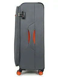 Валіза Великий 78х47х30 тканинний Airtex 825 на 4 колесах Сірий - мініатюра 5