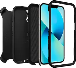 Чохол протиударний з кліпсою OtterBox Defender 77-85441 для iPhone 13 (6.1") RealTree Edge Black (Camo Graphic) - мініатюра 3