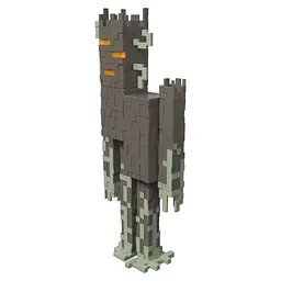 Фігурка Скрипня зі світловими та звуковими ефектами Minecraft (JKR45) - мініатюра 3