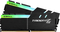 Оперативна пам'ять G.Skill 16GB (2x8GB) DDR4 3600MHz Trident Z RGB Black (F4-3600C18D-16GTZR) - мініатюра 3