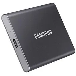Зовнішній SSD накопичувач Samsung T7 500 GB Titan [MU-PC500T/WW] Gray [71859] - мініатюра 5