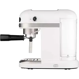 Кавоварка Ardesto YCM-E1500 White / Inox 1350W рожкова кава мелена 1.4 л підігрів чашок - мініатюра 4