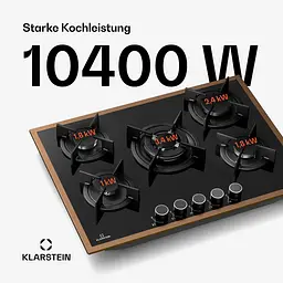 Газова варильна поверхня Klarstein Lumiflame (10046710) - мініатюра 3