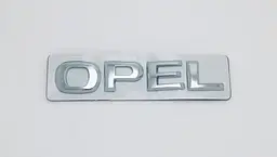 Емблема-напис Opel 112x20 мм Хромований пластик на стрічці (заводська) - мініатюра 3