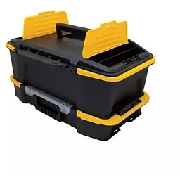 Система зберігання Stanley Click & Connect 2 в 1 ящик + органайзер (STST1-71962)