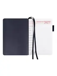 Щоденник 2027 А5 LEO Planner Binario датований темно-синій (252725) - мініатюра 6