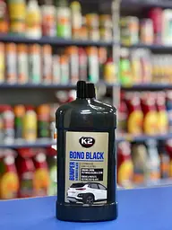 Рідина для реставрації пластика і гуми 500мл K2 Bono Black чорна (чорнильник) - мініатюра 2