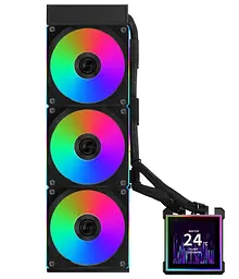 СВО Lian Li HydroShift II LCD-S 360CL Black (G89.GHS2LCDS36CB.000) (G89.GHS2LCDS36CB.00) - мініатюра 4