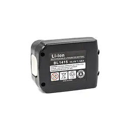 Акумулятор до електроінструменту PowerPlant для MAKITA 14.4V 1.5Ah Li-ion (TB920631) - мініатюра 3