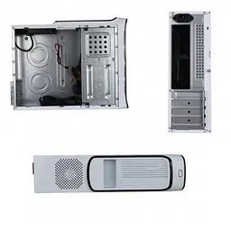 Корпус GameMax ST-610W White, 300 Вт, Micro ATX / Mini ITX, 2xUSB 2.0, 1x80 мм - мініатюра 3