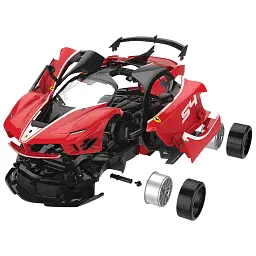 Машинка-конструктор Rastar Ferrari 1:18. Червоний - мініатюра 6
