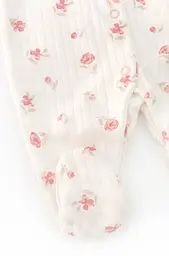 Человечек и шапочка с бантом Roses для девочки из ткани интерлок раппорт - миниатюра 6