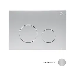Набір інсталяція 4 в 1 Qtap Nest ST з круглою панеллю змиву QT0133M425M11111SAT - мініатюра 6
