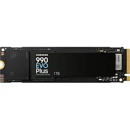 Накопичувач SSD Samsung m.2 NVMe 1TB 990 EVO PLUS PCI-E 5.0 (MZ-V9S1T0BW)
