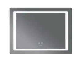 Дзеркало Mixxus STYLE MR13-70x50-REVERSE з LED Touch, Anti-fog, димером, регулюванням яскравості (MI6665) - мініатюра 3