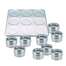 Набір ємностей для спецій Masterpro Foodies collection 10 предметів (BGMP-6101-6) - мініатюра 2