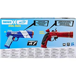 Набір з двох іграшковий бластерів Hasbro Nerf Fortnite Dual Pack (F62430) - мініатюра 5