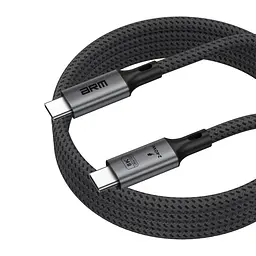 Кабель ArmorStandart USB 4.0 USB-C - USB-C 240W 8K 60hz 40Gbps 1m Black (ARM81921) - мініатюра 5