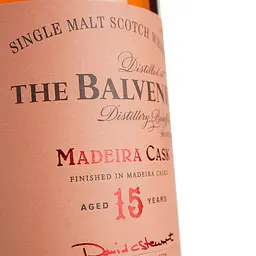 Віскі Balvenie Madeira Cask 15 Year Old 43% 0.7 л в подарунковій упаковці - мініатюра 6