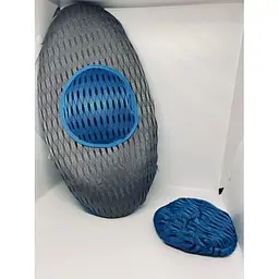 Ортопедична подушка під спину Back Support Pillow Comfy Curve - мініатюра 3