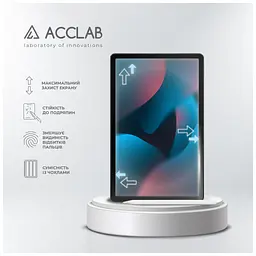 Скло захисне ACCLAB Full Glue Lenovo Tab M10 Plus 3rd/TB-125F 10.6'' (1283126578038) - мініатюра 4