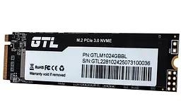 Накопичувач SSD GTL m.2 NVMe 1Tb Green Light PCI-E 3.0 x4 Bulk (GTLM1024GBBL) - мініатюра 2