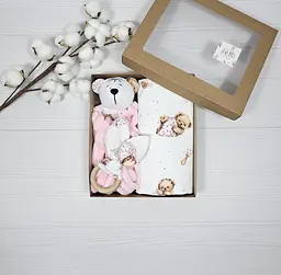 Пелюшка з комфортером A.L.Babybox Солодкі сни Рожевий (NA 24325858)